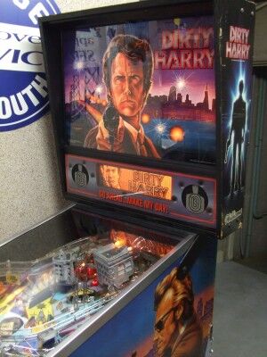 Williams Dirty Harry flipperkast