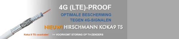 NIEUW! Hirschmann coax-kabel (Koka-9 TS)