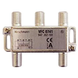 Hirschmann F-Splitter 4 uit