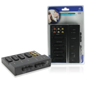 Scart-cinch schakelbox